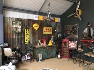 Upstairs showroom is nearly finished