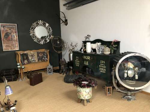 Upstairs showroom is nearly finished