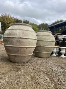 Olive jars in stock
