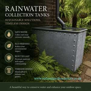 Rainwater collection - storage and reusing.
