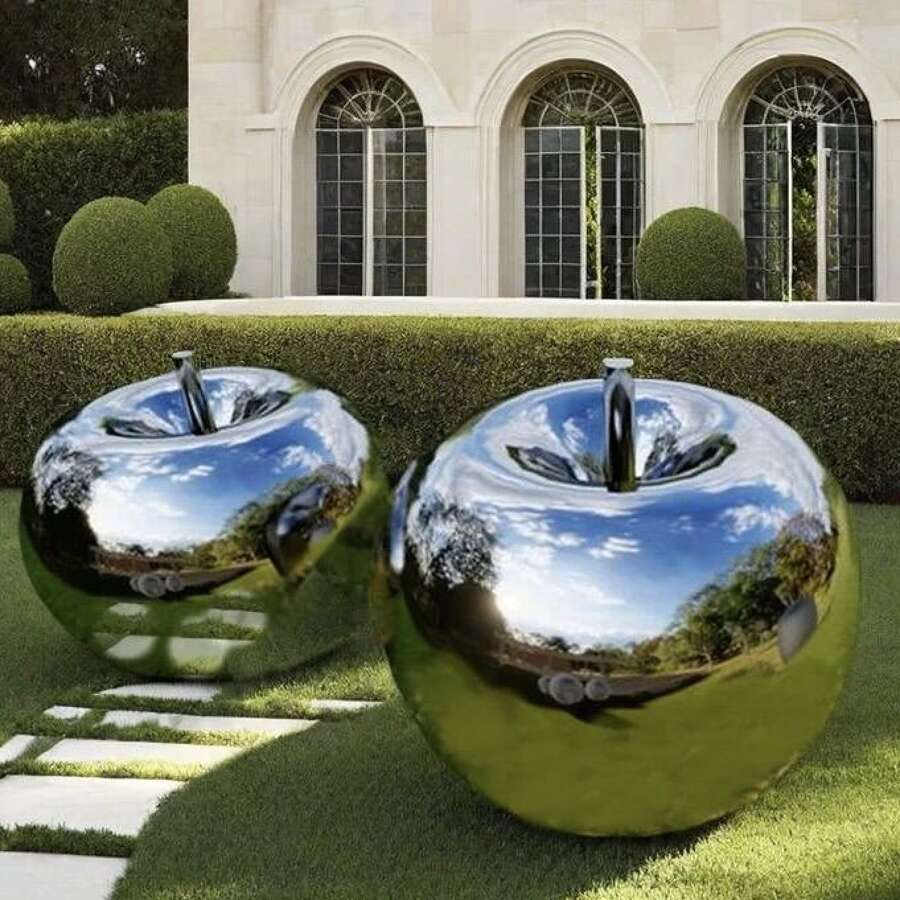 Stainless steel sculpture