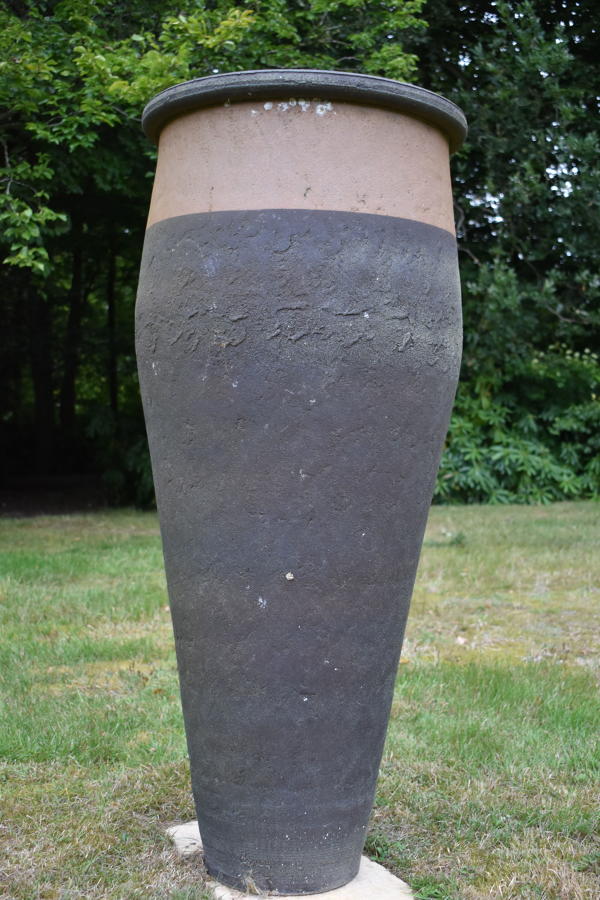 Ellipse ceramic pot by Philip Simmonds 120 cm