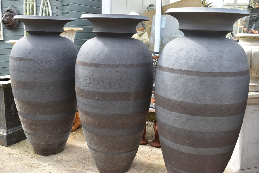 A trio of Enigma pots by Phillip Simmonds