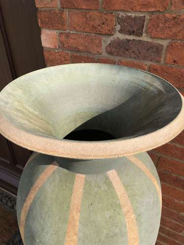 Pair of Philip Simmonds pots -