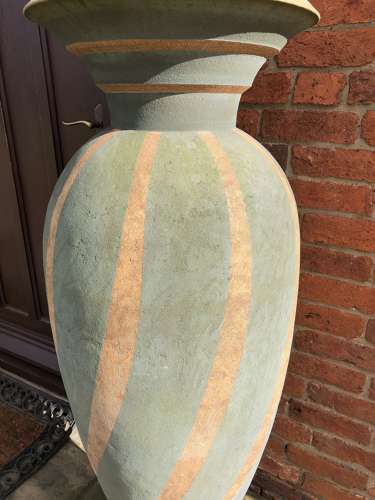 Pair of Philip Simmonds pots -
