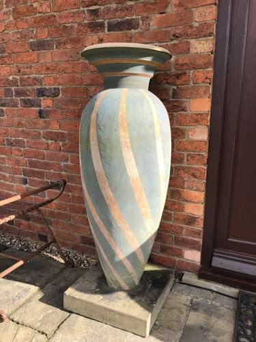 Pair of Philip Simmonds pots -