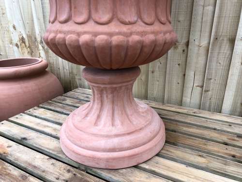 Terracotta Ring Urn - Italian Urn 85 cm tall