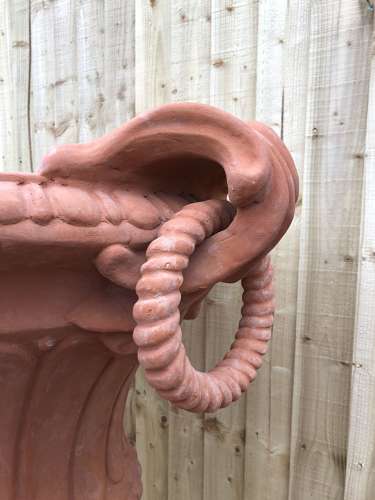 Terracotta Ring Urn - Italian Urn 85 cm tall