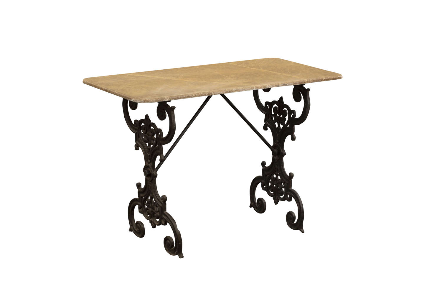 Cast Iron & Marble Conservatory - Garden Table