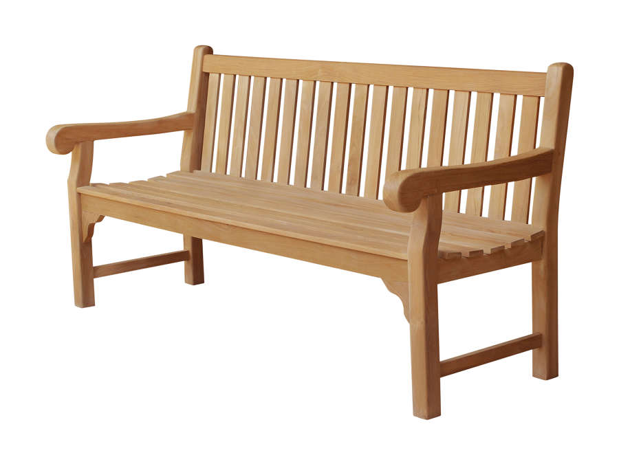 Teak Classic Garden Bench 180 cm - Teak Garden Benches
