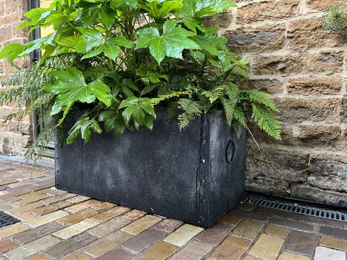 Galvanised Tank - Riveted Zinc Planter 100 cm