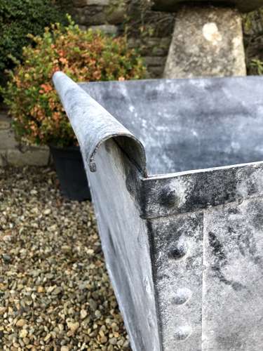 Large Galvanised Tanks - Water trough - Metal Garden Planters