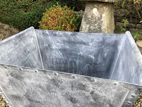 Large Galvanised Tanks - Water trough - Metal Garden Planters