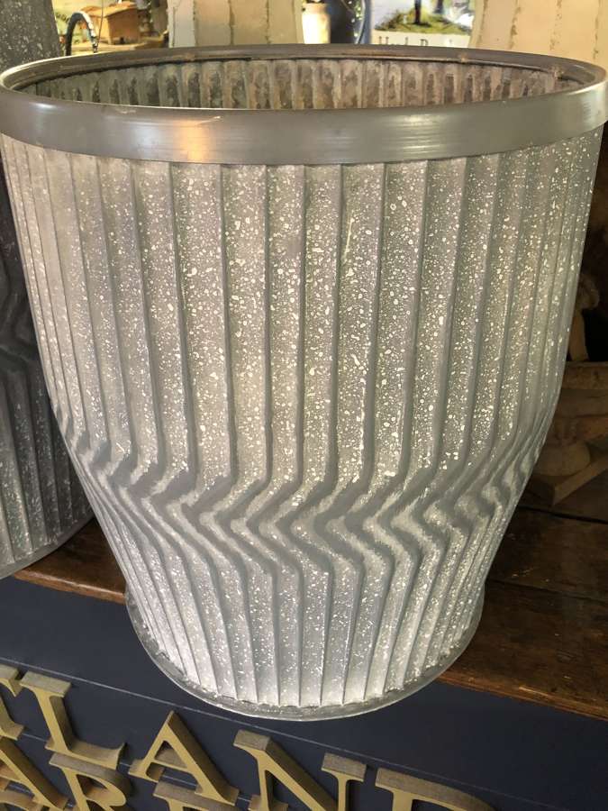 Dolly Tubs Planters - Zinc Planters 48 cm