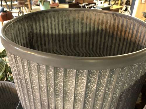 Dolly Tubs Planters - Zinc Planters 48 cm