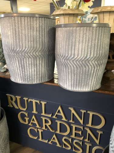 Dolly Tubs Planters - Zinc Planters 48 cm