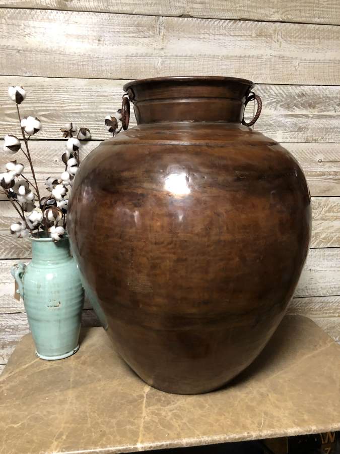 Large Copper Pot 82 cm - Copper Ali Baba Pot
