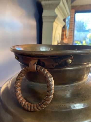 Small Copper Pot 50 cm - Copper Ali Baba Pot - Copper planter