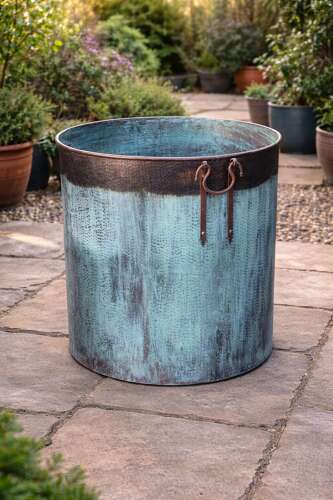 Large Copper Cauldron 81 cm - Copper Planter