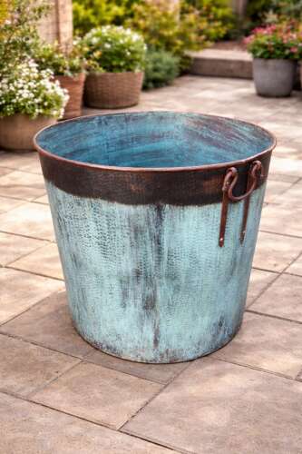 Large Copper Cauldron 81 cm - Copper Planter