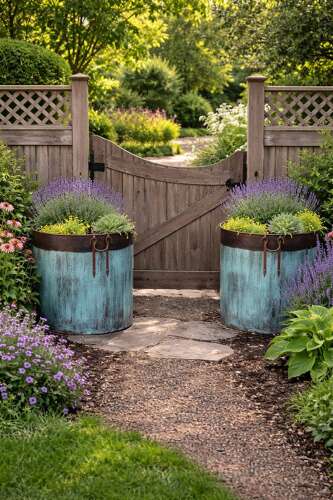 Large Copper Cauldron 81 cm - Copper Planter