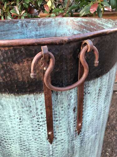 Large Copper Cauldron 81 cm - Copper Planter
