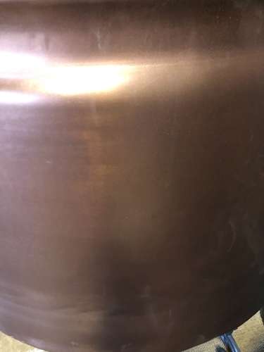 Large Copper cauldron - Copper Planter 79 cm dia