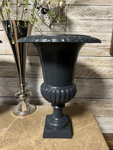 Cast Iron Urns In Anthracite Grey - ral colour 7016