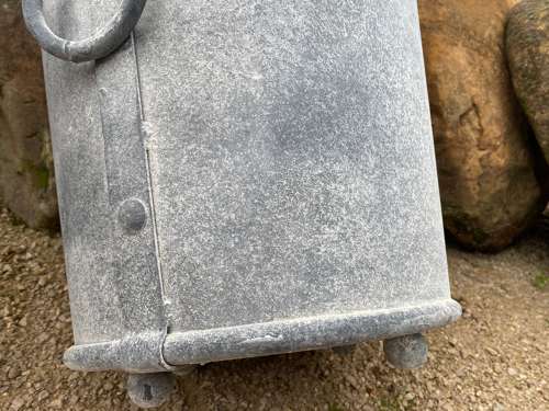 Zinc Metal Planter with Vintage paint Finish 47cm