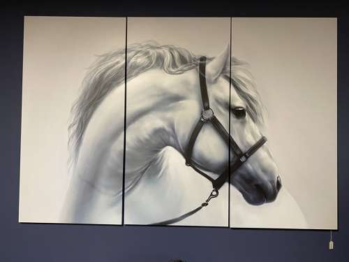 White Horse Triple Picture