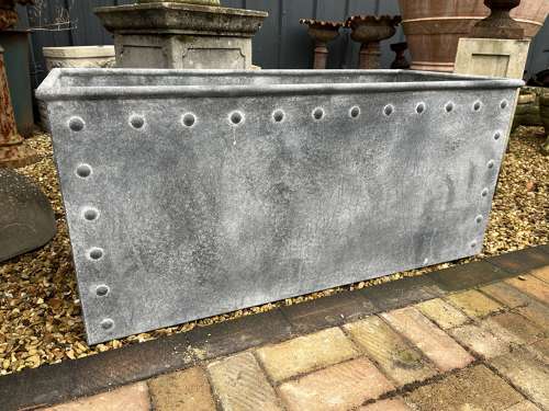 Galvanised trough / Planter - cattle trough 110 cm