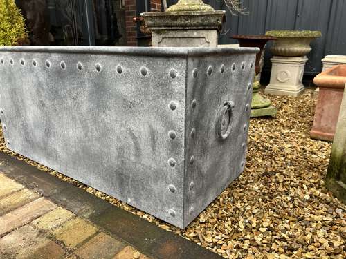 Galvanised trough / Planter - cattle trough 110 cm