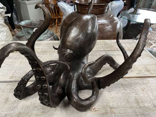 Bronze Octopus - Octopus Statue