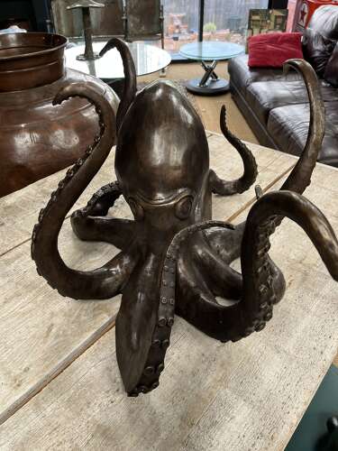 Bronze Octopus - Octopus Statue