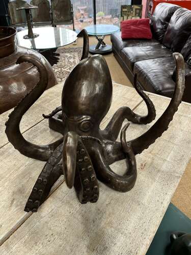 Bronze Octopus - Octopus Statue