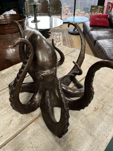 Bronze Octopus - Octopus Statue