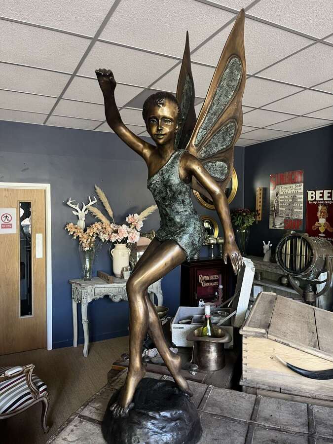 Bronze Fairy Sculpture - Fairy statue in bronze