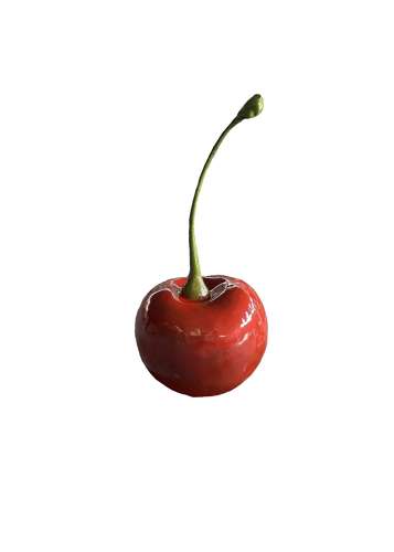 Bronze Cherry - cherry garden sculpture