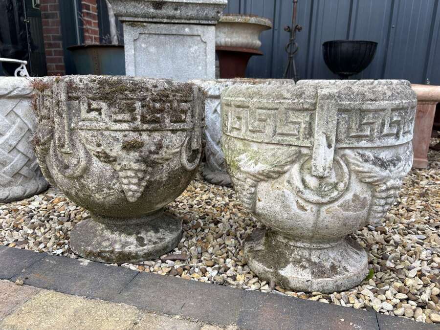 Pair of Grecian urns
