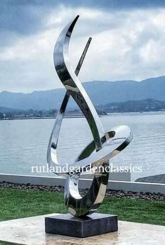 Stainless steel sculpture - garden art