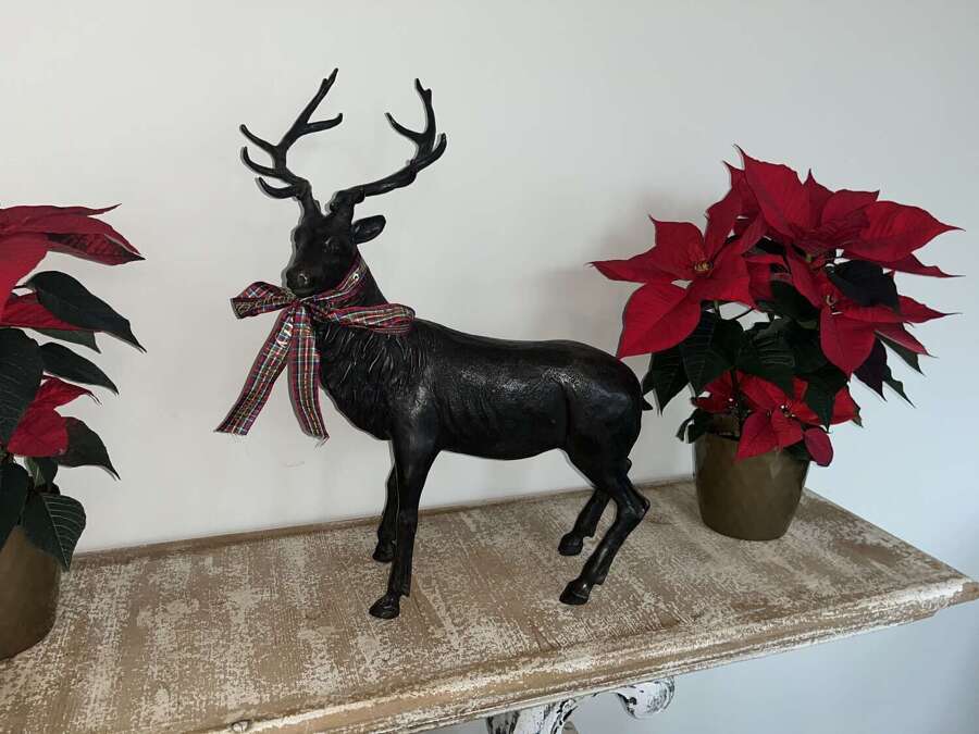 Bronze Stag - bronze sculpture