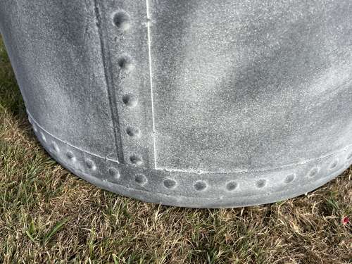 Ex Large Galvanised Planters - Heavy duty riveted tree planters