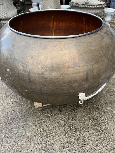 Extra large copper planter - Heavy duty copper