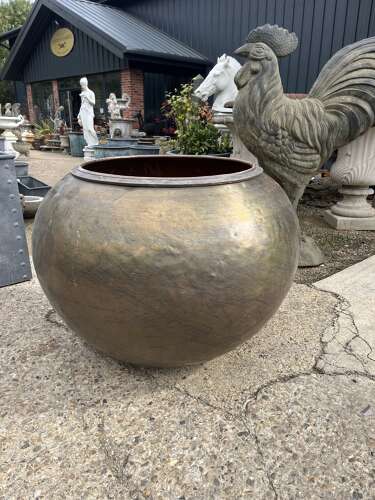 Copper Cauldron - Copper planters - copper pot 100 cm dia