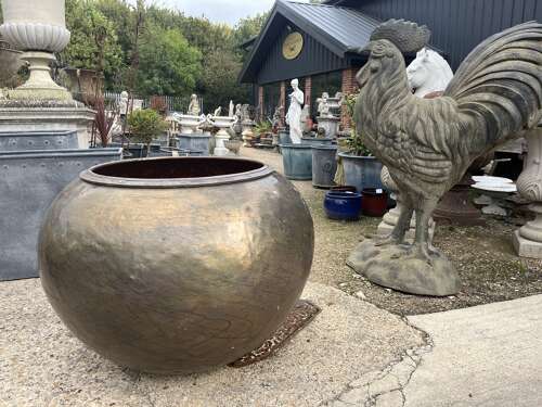 Copper Cauldron - Copper planters - copper pot 100 cm dia