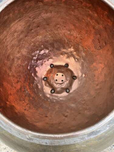 Copper Cauldron - Copper planters - copper pot 100 cm dia