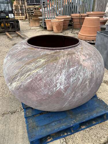 Antique copper - copper planters - reclaimed copper 120 cm