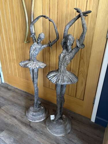 Cast iron Ballerinas