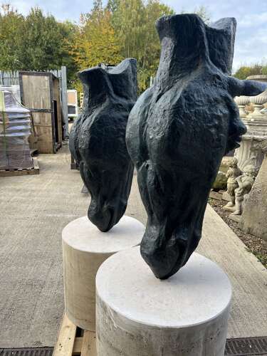 Bronze Horse Head Sculpture  - bronze sculpture - bronze horse