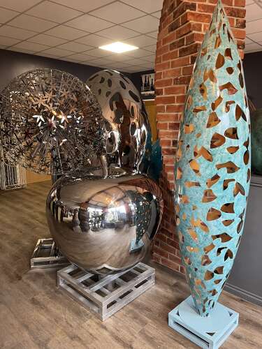 Stainless steel sculpture 150 cm - 